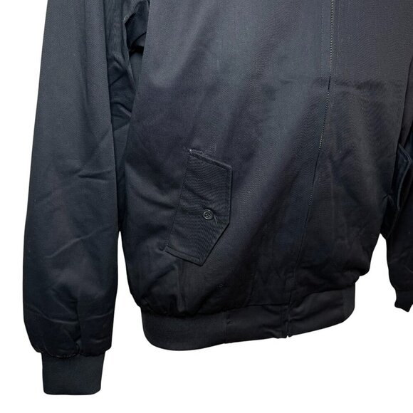 NWT Original Harrington Jacket Men's Size XL Navy Blue, Tartan Plaid Lining - Picture 3 of 7